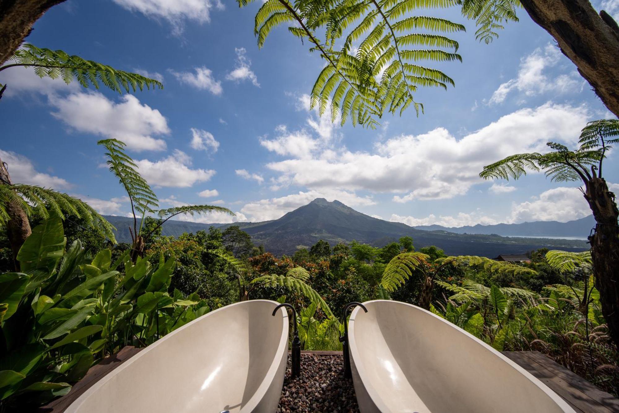 Black Wood Cabin Kintamani  Exterior photo
