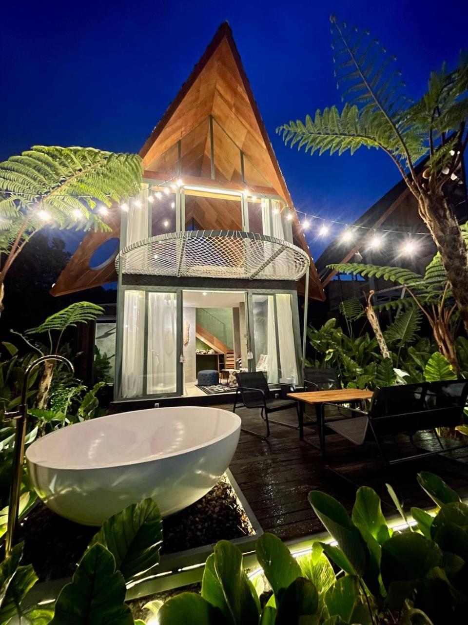Black Wood Cabin Kintamani  Exterior photo